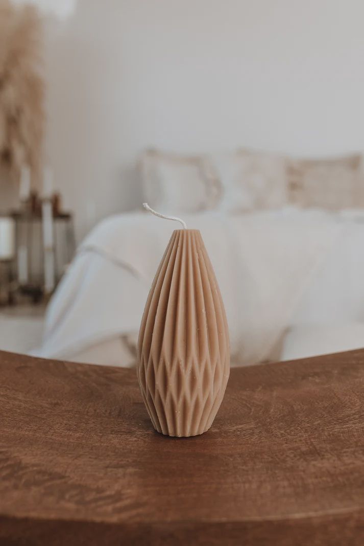 Wild Hive Prism Beeswax Candle