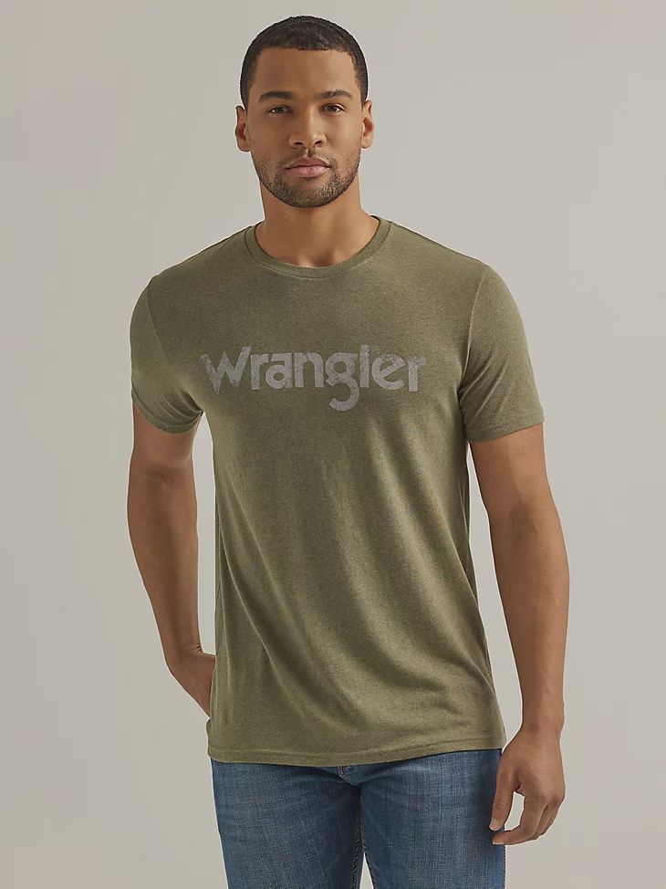 Men&#39;s Wrangler Kabel Logo T-Shirt][=-p0nh b