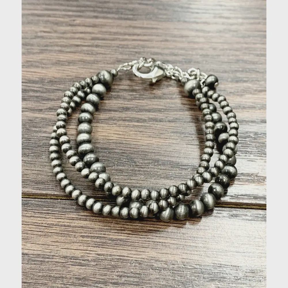 3-strand Navajo Adjustable Bracelet