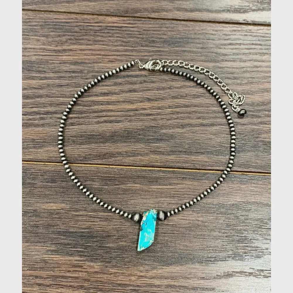 Handmade Navajo Gemstone Necklace