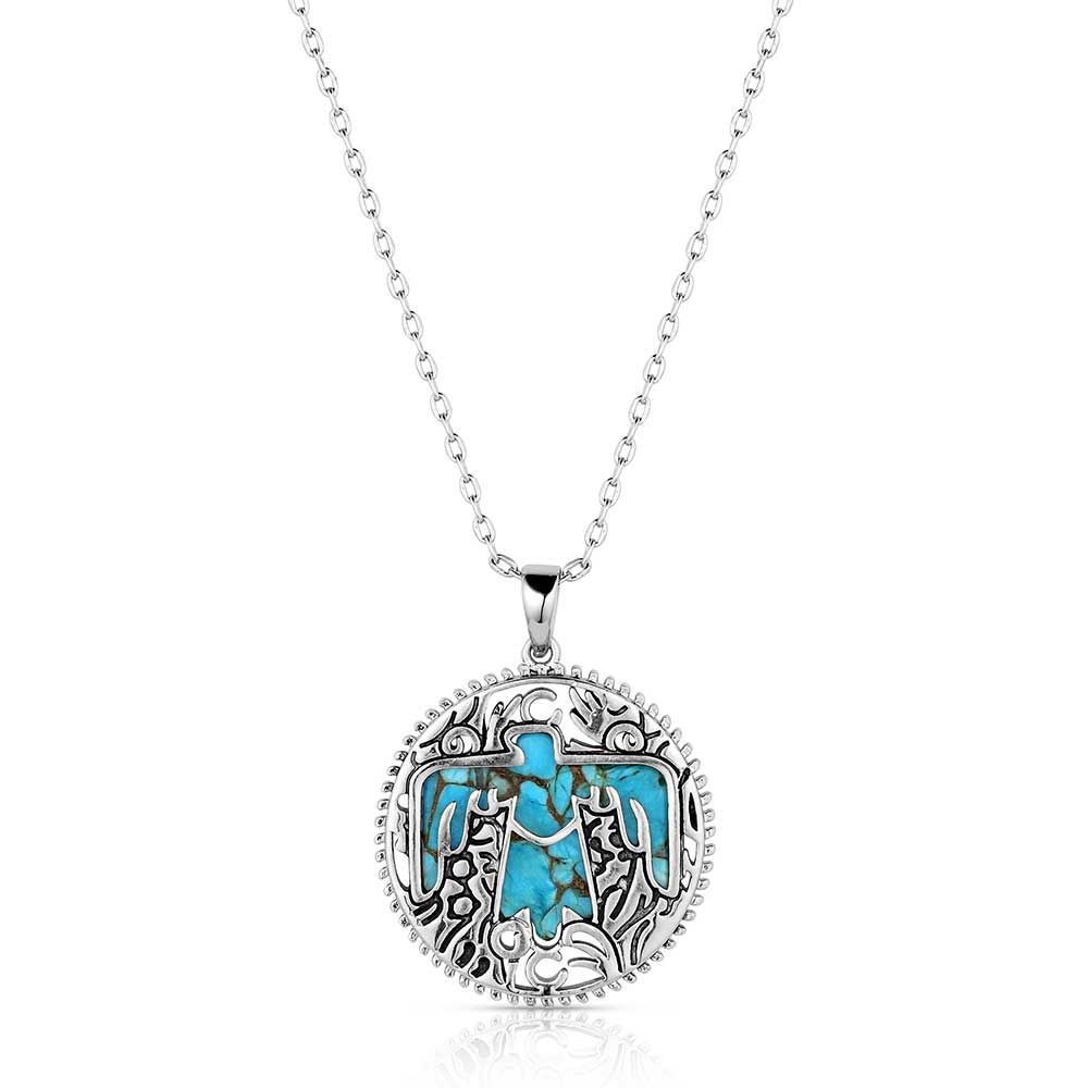 Montana Silver Strength Thurnderbird Necklace