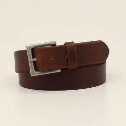 Nocona HDX Mens Belt Beveled Edge Brown