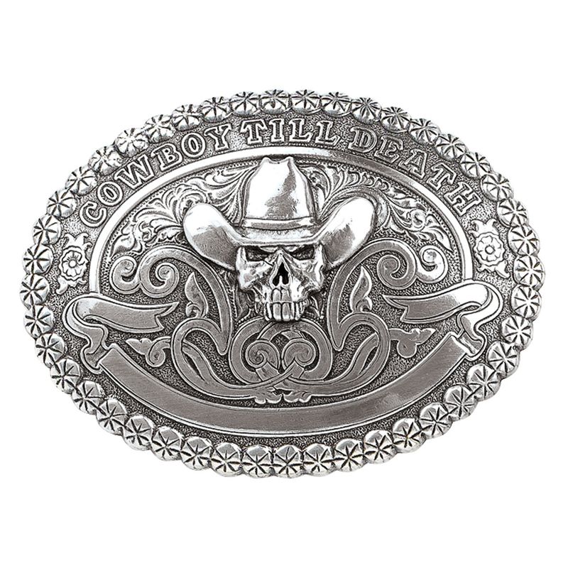 Crumrine Vintage Skull Buckle