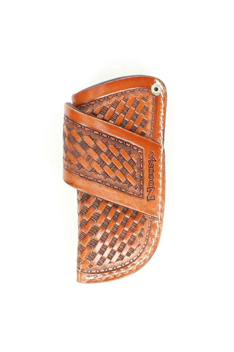 Nocona Large Leather Knife Sheath