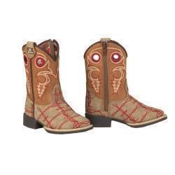 Twister Ryder Style Boots Toddler Boys Brown