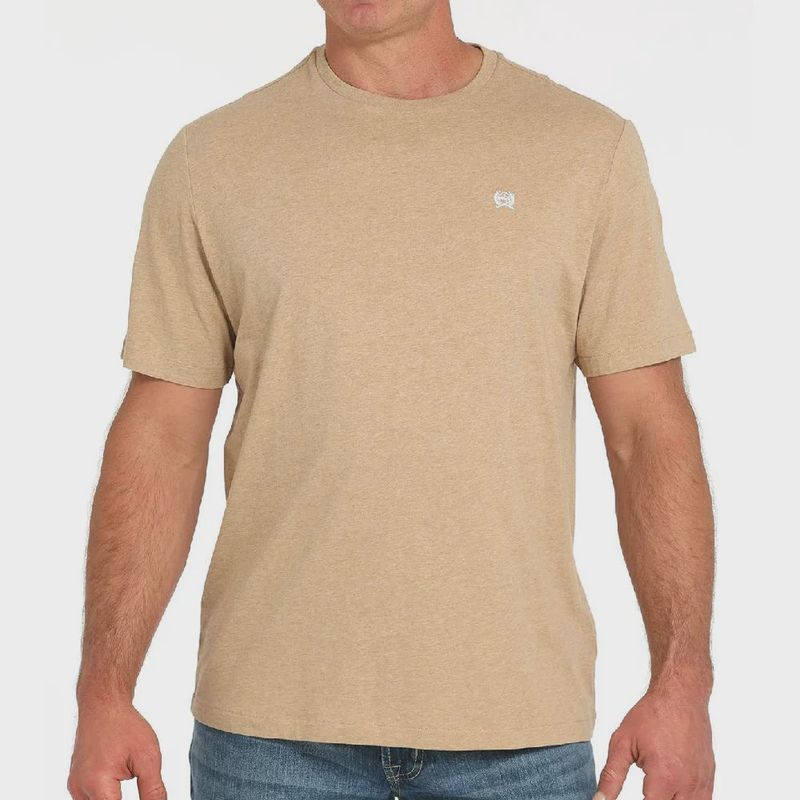 Cinch Men's T-shirt- Khaki
