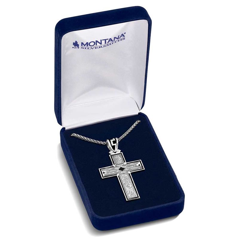 Montana Silversmiths Southwest Horizon Cross Necklace