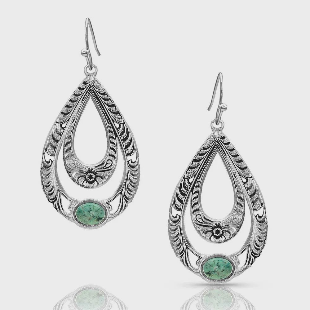 Hidden Canyon Turquoise Earrings
