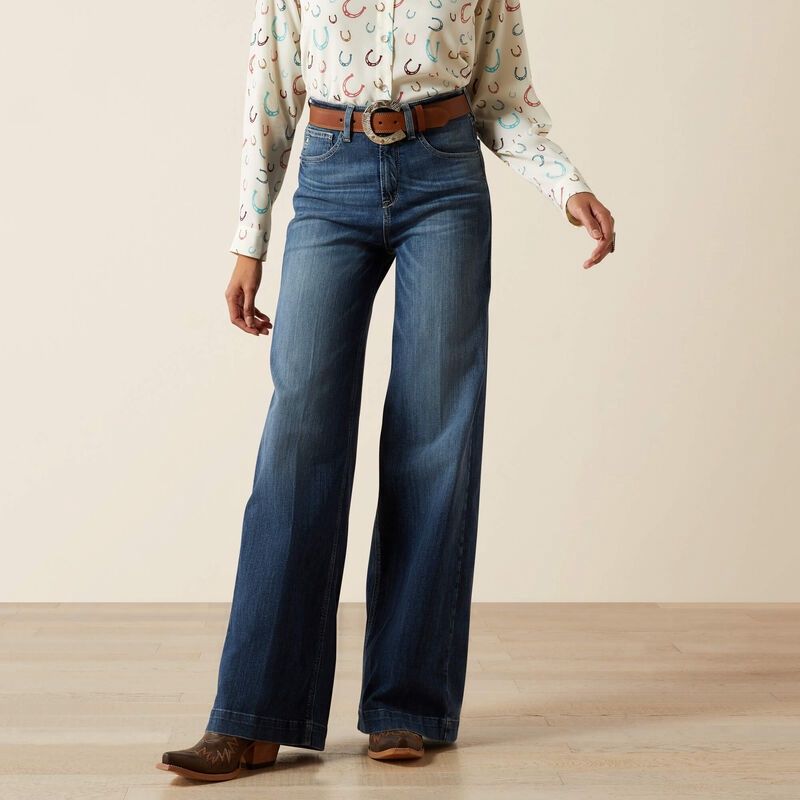 Ariat Ultra High Rise Rosalie Wide Leg Jean