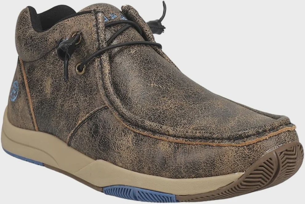 Roper Men’s Chukka Shoe Clearcut Distressed Brown