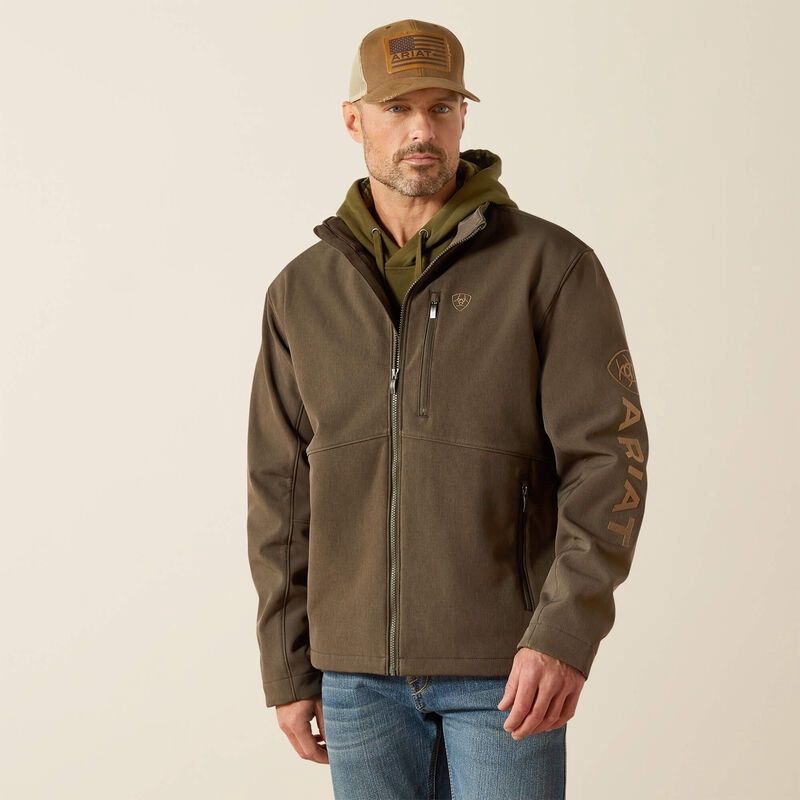 Earth Green Logo Softshell Jacket