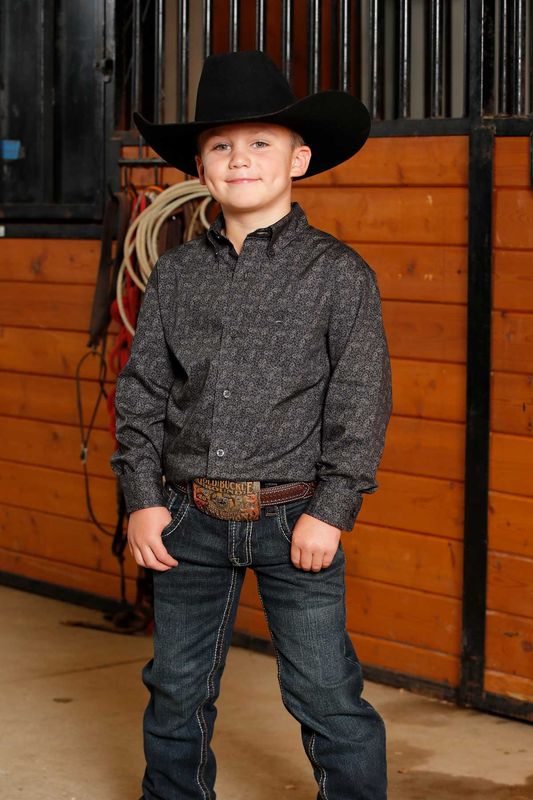 CINCH BOYS L/S PRINT 8/25 - CHR