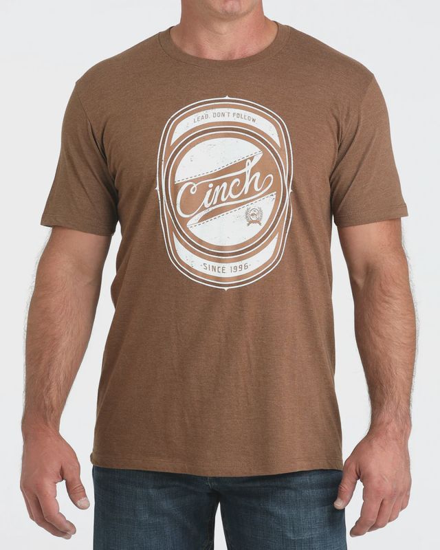 Men's Brown Cinch Graphic Tee