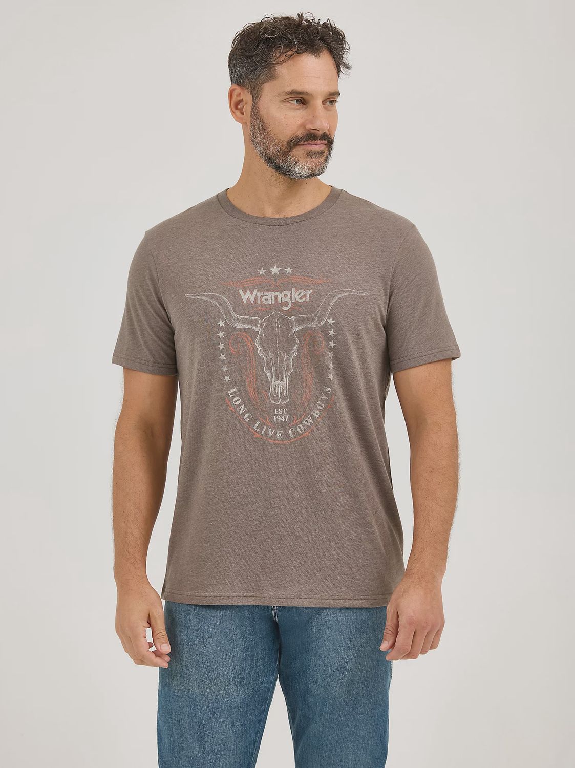 Men&#39;s Wrangler Longhorn Graphic T-Shirt