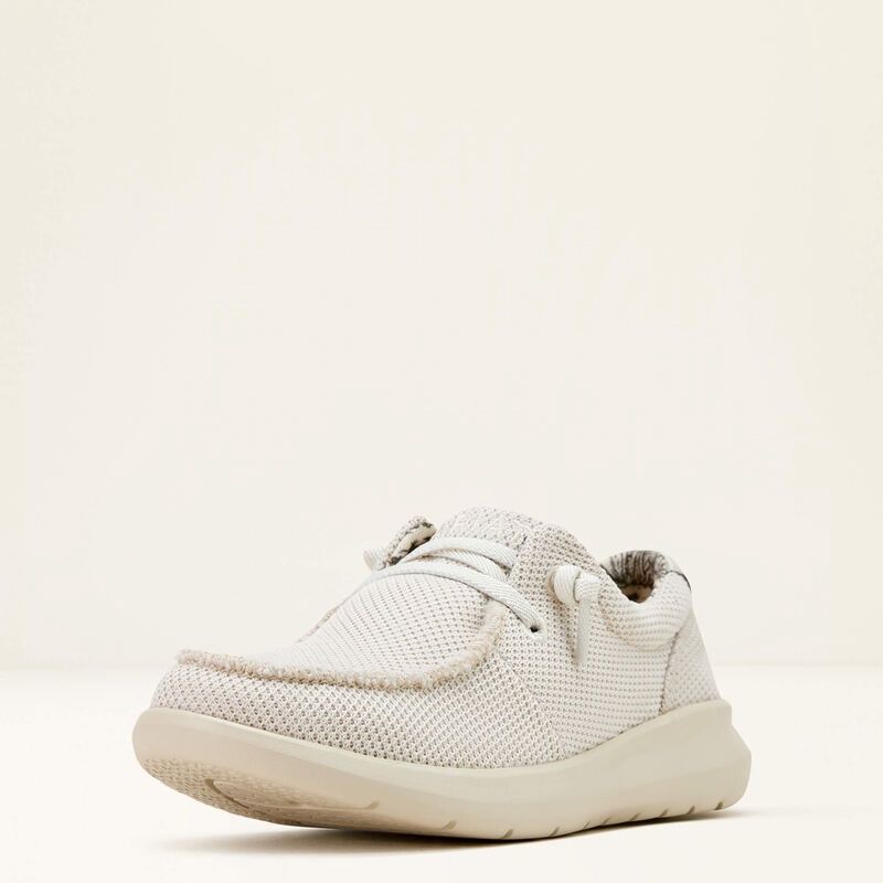Cream Mesh Hilo Shoe