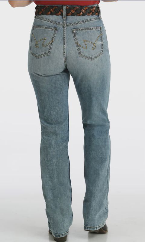 Cruel Denim Quinn Relaxed High Rise Straight Leg Jean - Light Stone