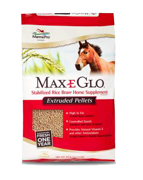 MannaPro Max-E-Glo Rice Bran Pellets- 40lb