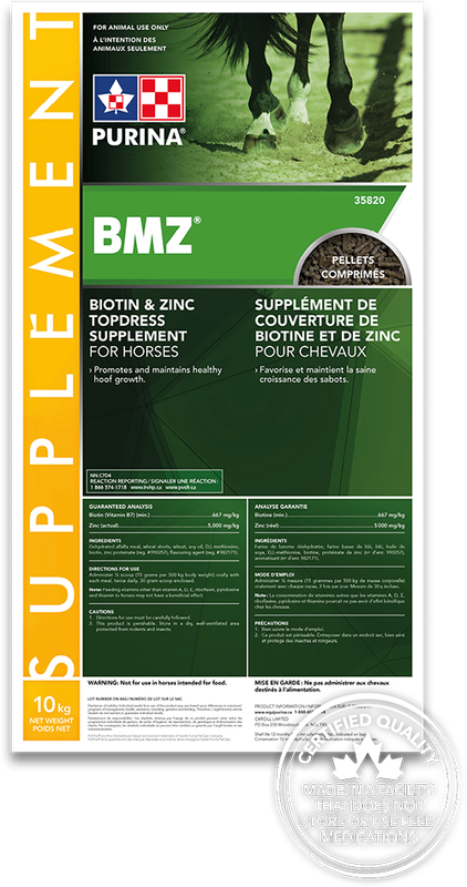 Purina BMZ- Biotin Supplement for horses