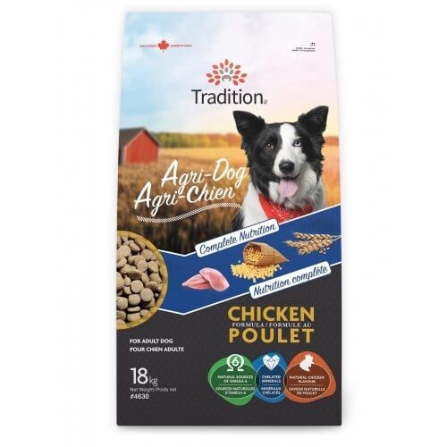 Tradition Agri-Dog Food- 18 kg