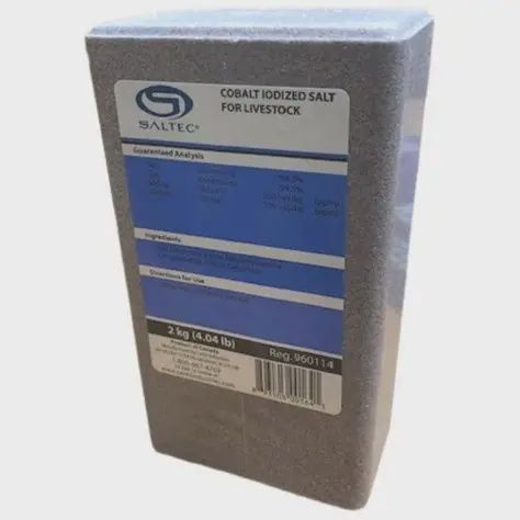 Saltec Cobalt  Iodized Salt Lick- 2kg