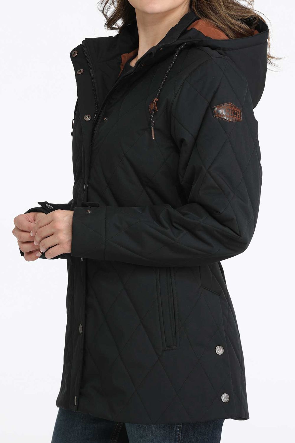 WOMENS BARNCOAT OW25 - BLK