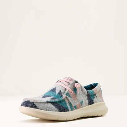 Ariat WMNS Hilo Shoe SMOKY TURQUOISE FLANNEL