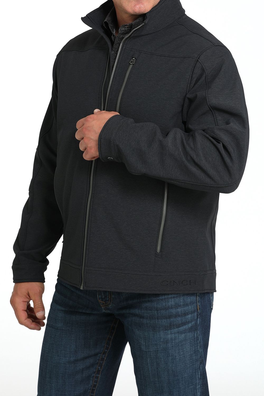 MENS CINCH BONDED JACKET OW25 - BLK