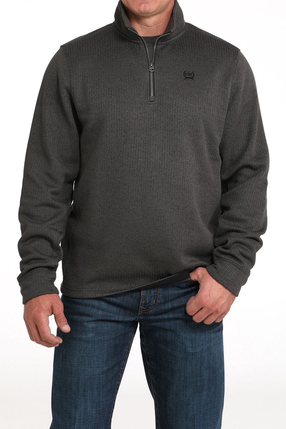 CINCH MENS 1/4 ZIP OW25-CHR