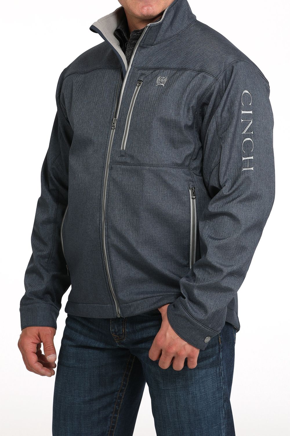 MENS CC BONDED JACKET - NAV
