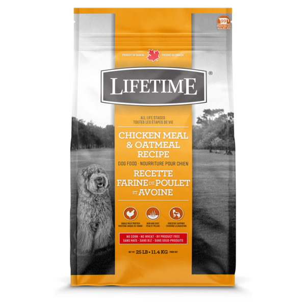 Lifetime Dog Chicken &amp; Oatmeal