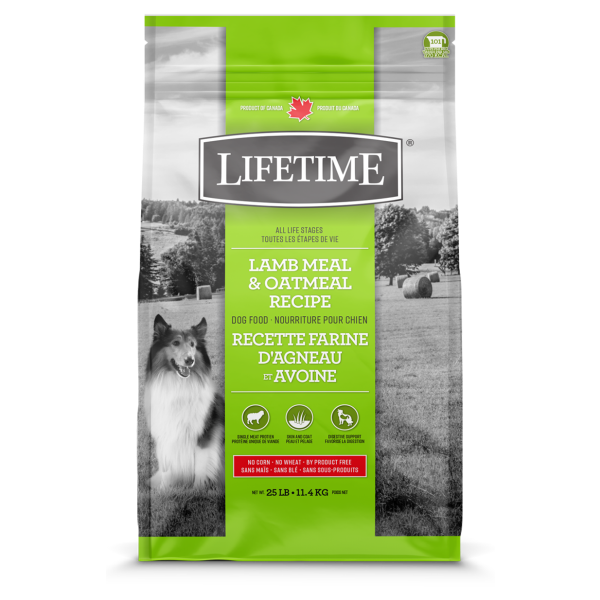 Lifetime Dog Lamb &amp; Oatmeal