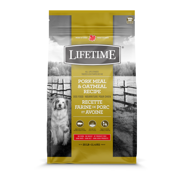 Lifetime Dog Pork &amp; Oatmeal