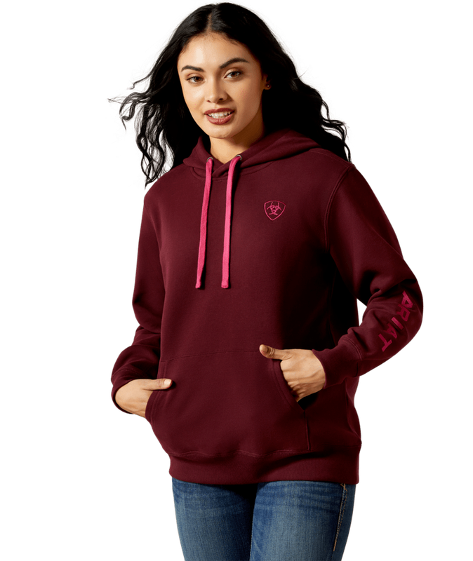 Ariat Women's Logo 2.0 Hoodie- Port Royale