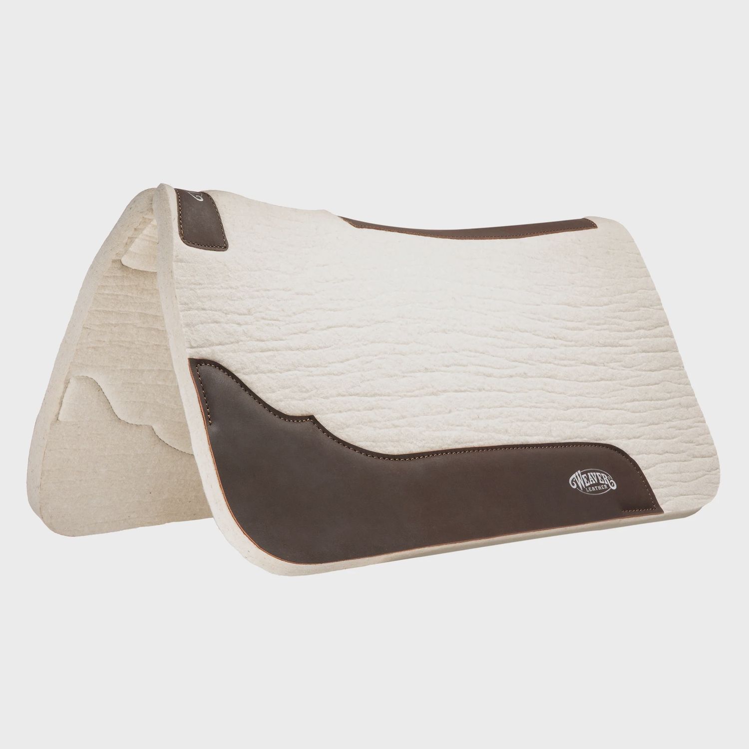 Weaver Contoured Steam Pressed Merino Wool Felt Saddle Pad
