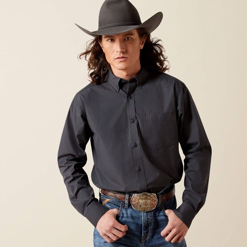 Ariat Pro Series Thorin Fitted Shirt Black