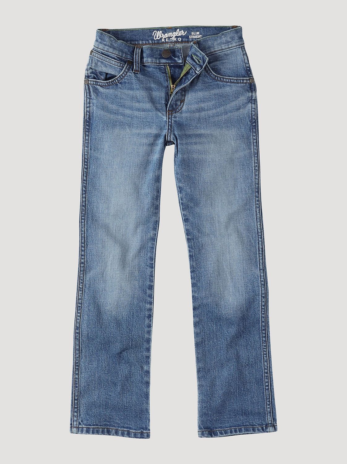 Wrangler Retro Boys Slim Straight- Roughhouse