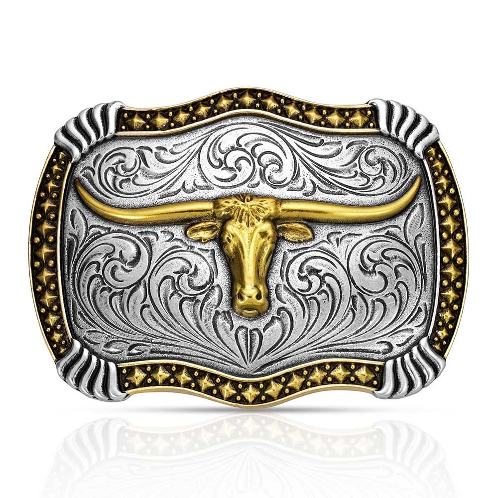 Montana Sliversmiths Longhorn Legacy Buckle