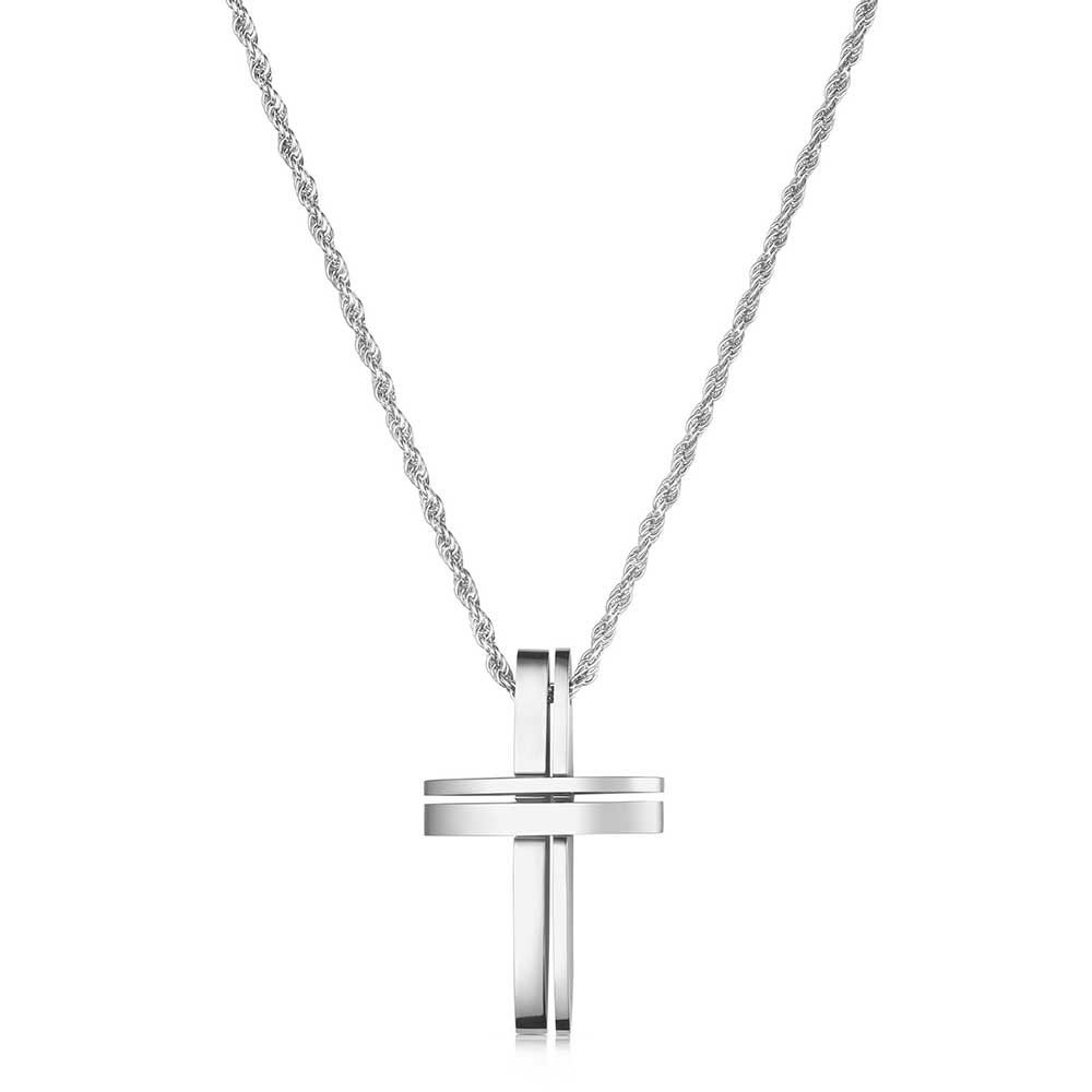 Montana Sliversmiths Divine Path Cross Necklace