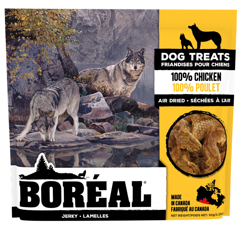 Boréal Dog Treats 100% Chicken Jerky 92g