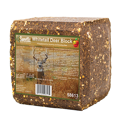 Sweetlix Whitetail Deer Block- 25lb