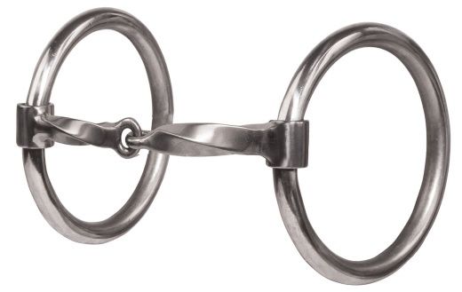 Professional's Choice Equisential O Ring Slow Twist Snaffle Bit