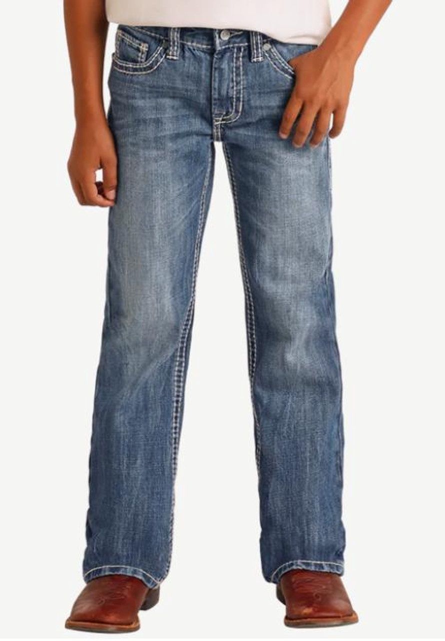 Rock &amp; Roll Boys BB Gun Jean- Royal