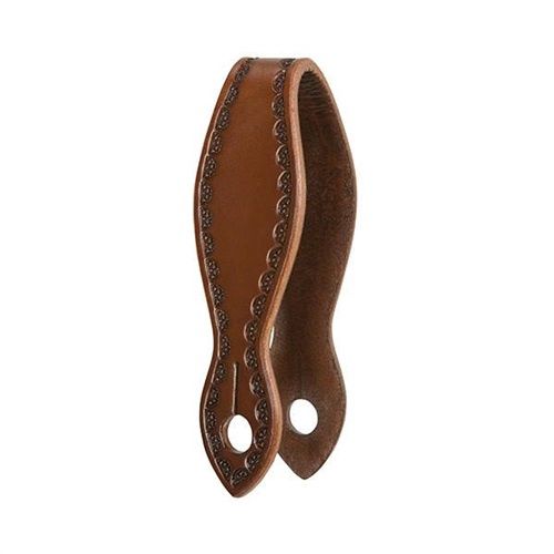 Weaver Tooled Slobber Straps Brown