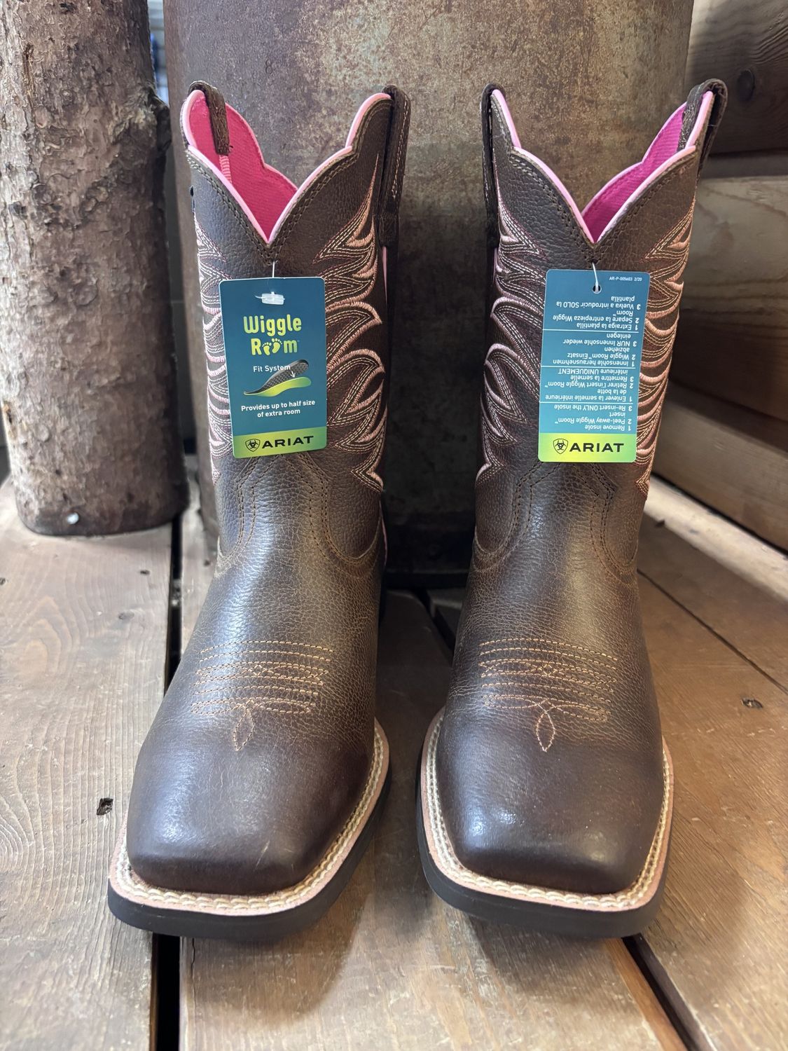 Ariat Youth Firecatcher Boot- Rowdy Brown