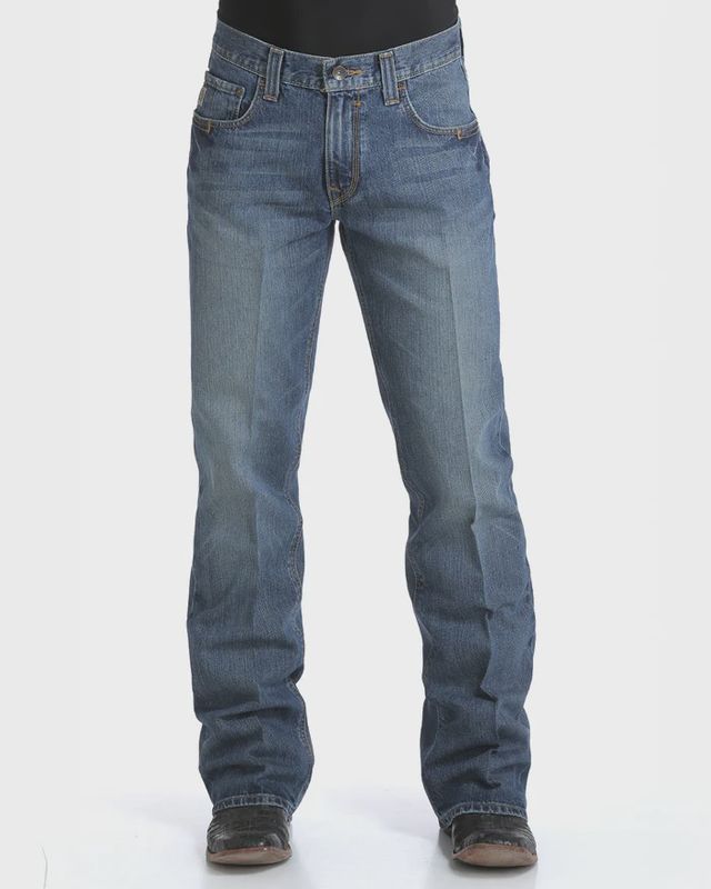 Cinch Mens Carter Jeans- Medium Stone