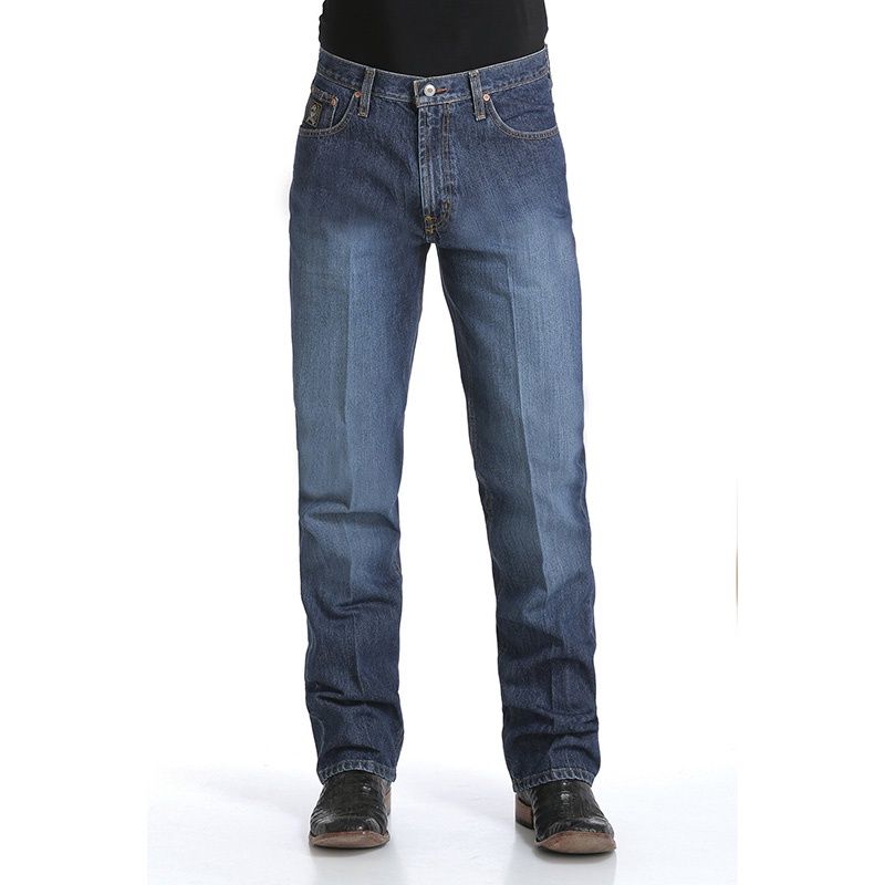Cinch Men’s Loose Fit Black Label Jeans- Dark Stone