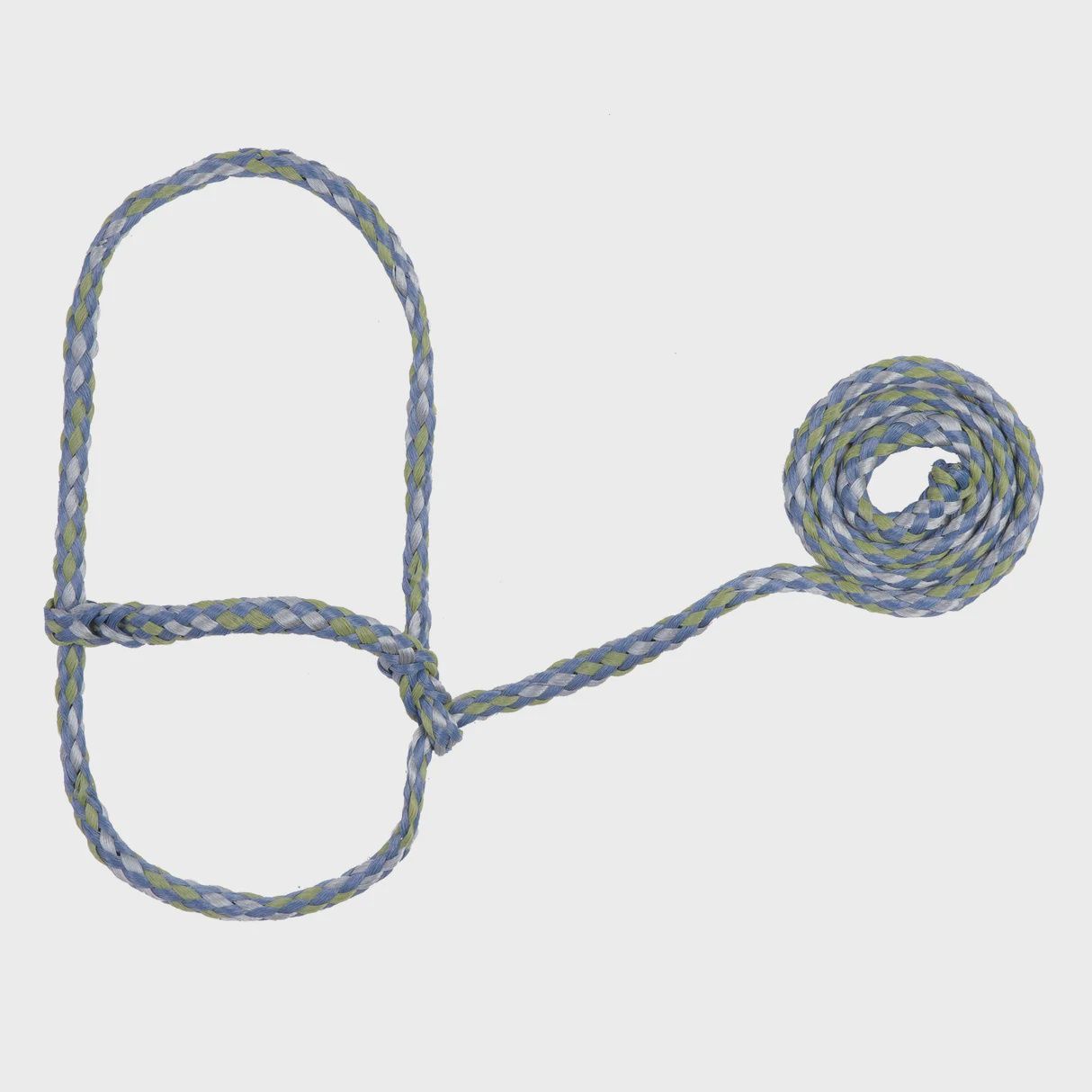 Weaver Poly Rope Sheep Halter, Colour: Navy/Grey/Green