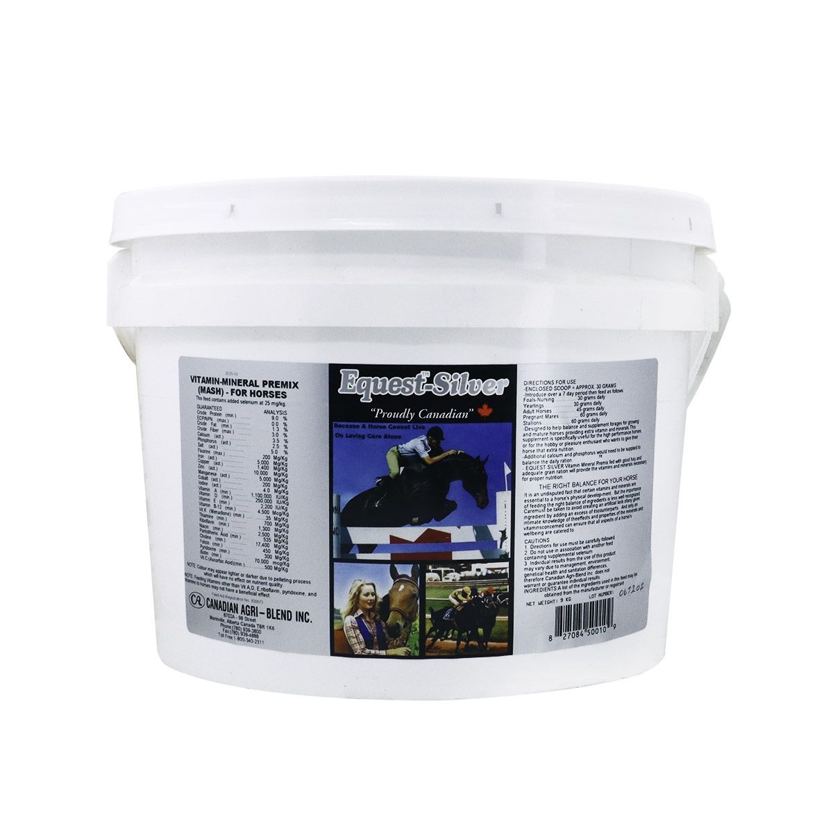 Canadian Agri-Blend Equest Silver- 9kg