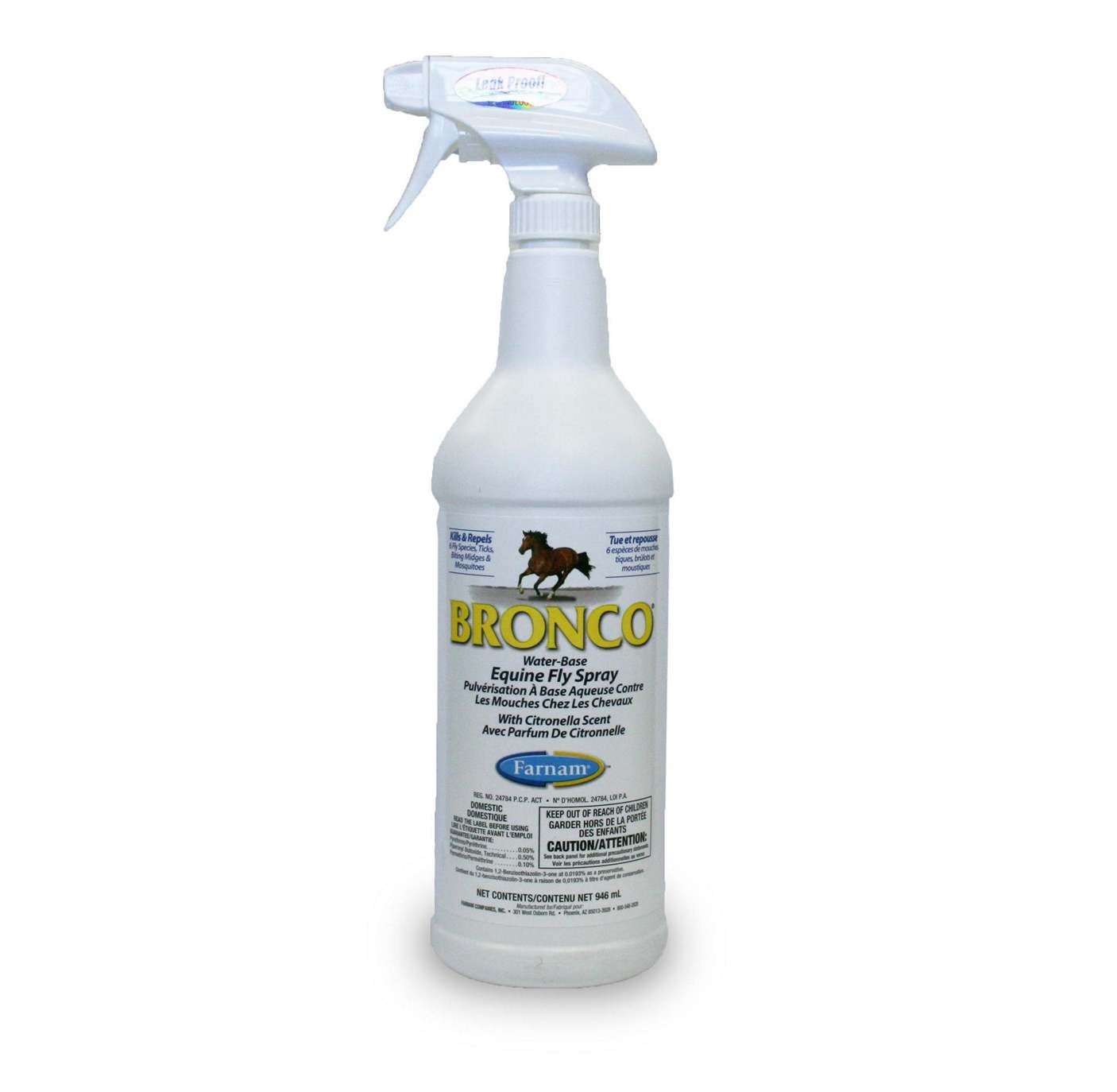 Farnam Bronco Fly Spray, Size: 946ml