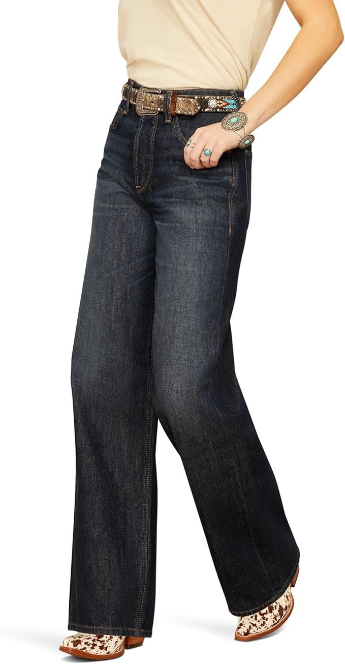 Ariat Womens Ultra High Rise Tomboy Wide Leg- Arizona